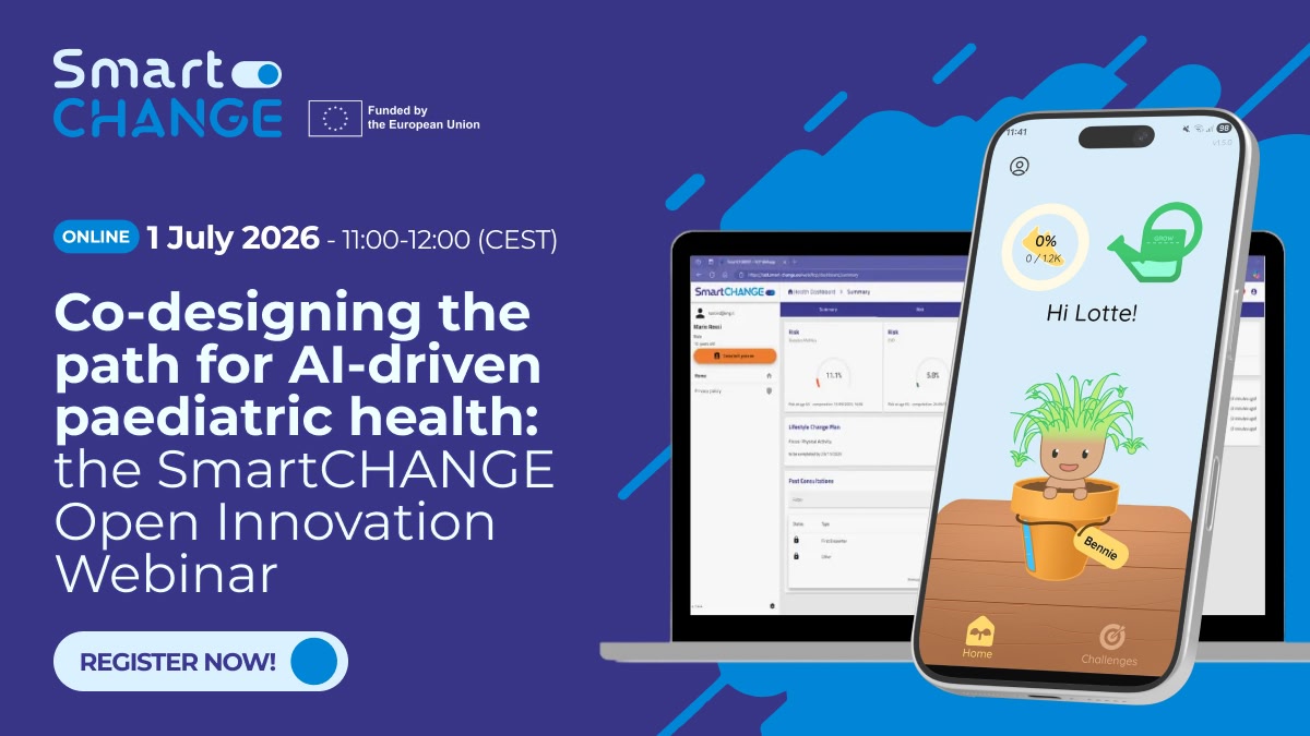 Co-designing the path for AI-driven paediatric health: the SmartCHANGE Open Innovation Webinar