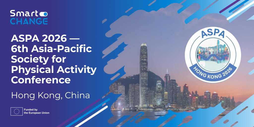 SmartCHANGE at ASPA 2026 (6th Asia-Pacific Society for Physical Activity Conference)